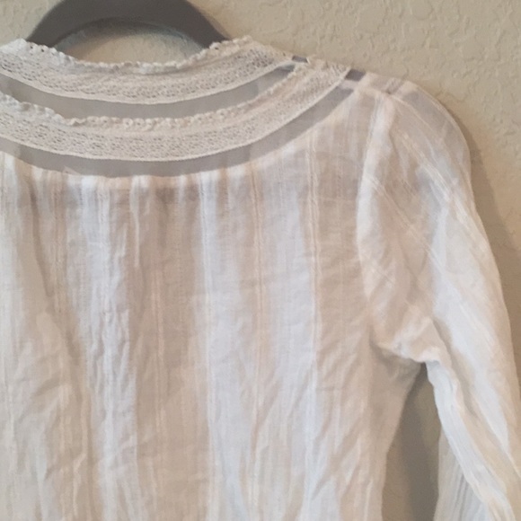 Free People Oberoi Boho Cropped Blouse - Picture 10 of 11